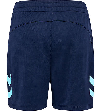 Hummel shorts - hmlLEAD - Marine/Blue Fish