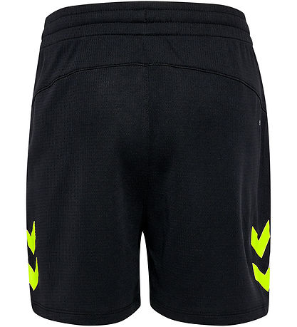Hummel Shorts - hmlLEAD - Black/Green Gecko