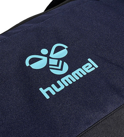 Hummel Sportstaske - hmlCORE - Marine/Blue Fish