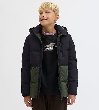 Jack & Jones Jakke - Jjeowen - Rosin/Black Blocking