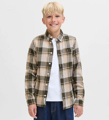 Jack & Jones Skjorte - JprBlubrook - Peat
