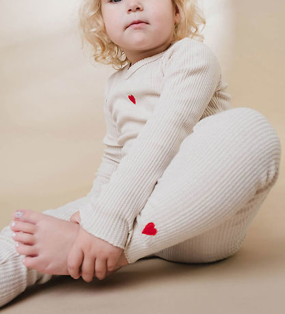 Thats Mine Leggings - Rib - Sylvia - Perfectly Pale