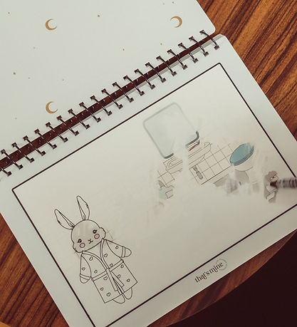Thats Mine Vandmalebog - Drew - Bunny