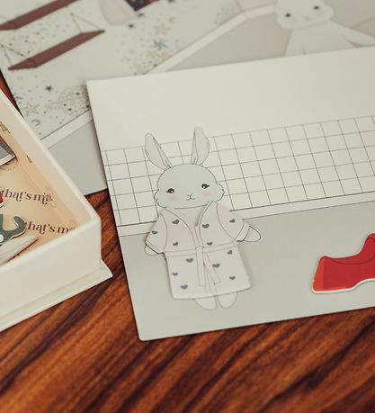 Thats Mine Magnetisk Legebræt - Lou - Bunny