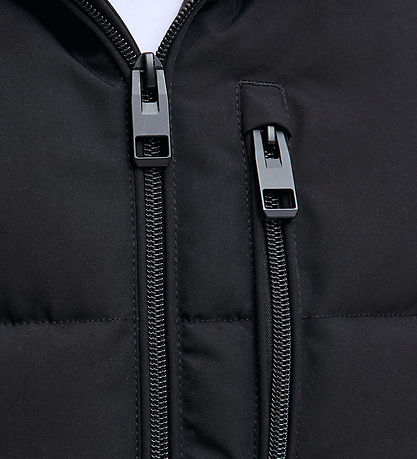 Jack & Jones Dynejakke - JjEowen - Sort/REFLECTIVE