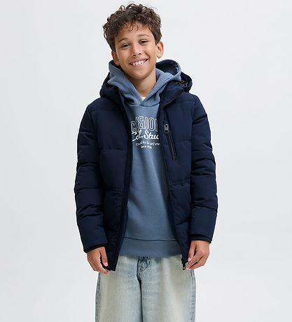 Jack & Jones Dynejakke - JjEowen - Sky Captain/Solid