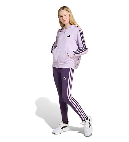 adidas Performance Cardigan - J 3S - Powplu/Aurplu