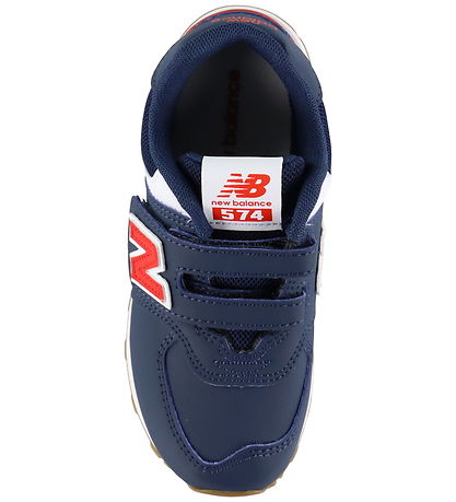 New Balance Sko - 574 - Navy/Team Red