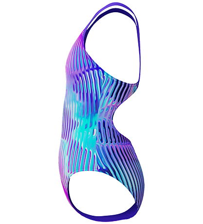Speedo Badedragt - Digital Allover Splashback - Blue/Purple