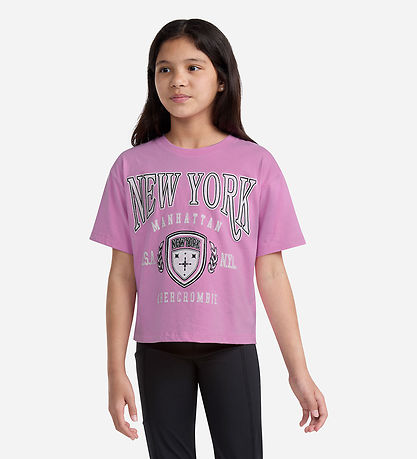 Abercrombie & Fitch T-shirt - Begonia Pink