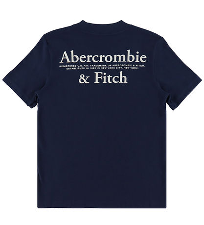 Abercrombie & Fitch T-shirt - Navy Blazer