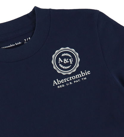 Abercrombie & Fitch T-shirt - Navy Blazer