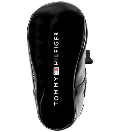 Tommy Hilfiger Ballerina Hjemmesko - Black/Sløjfe