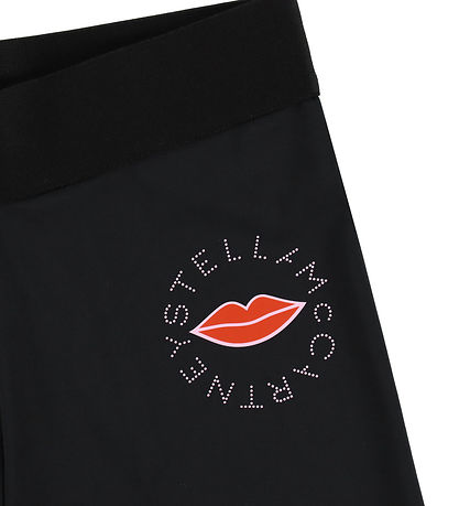 Stella McCartney Kids Leggings - Black/Lips