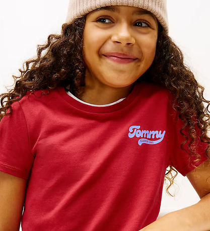Tommy Hilfiger T-shirt - Flock - Ruby Rhubarb