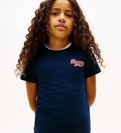 Tommy Hilfiger T-shirt - Flock - Dark Night Navy