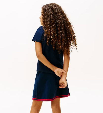Tommy Hilfiger T-shirt - Flock - Dark Night Navy