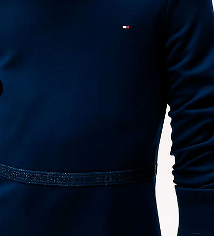 Tommy Hilfiger Kjole - Essential - Dark Night Navy