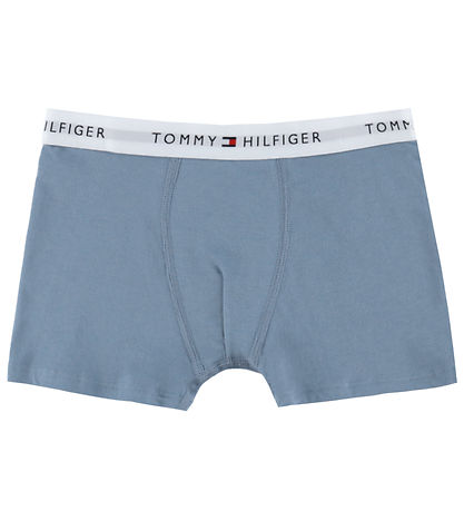 Tommy Hilfiger Boxershorts - Trunks - 3-pak - Brisk Blue/Utility