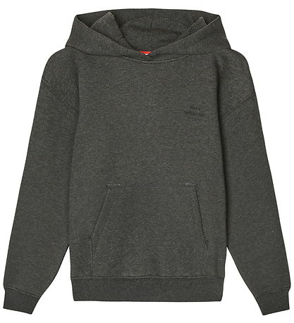 Mads Nørgaard Hættetrøje - Sweat - Charcoal Melange