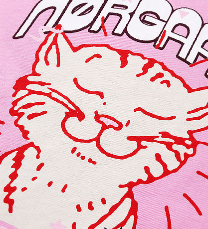 Mads Nørgaard T-shirt - Fuchsia Pink