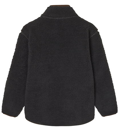 Mads Nørgaard Fleecejakke - Teddy - Jet Black