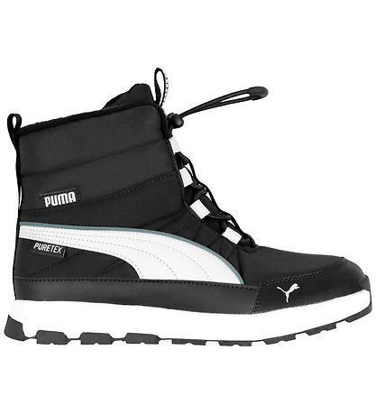 Puma Vinterstøvler - Evolve Puretex Jr - Tex - Puma Black/Ash Gr