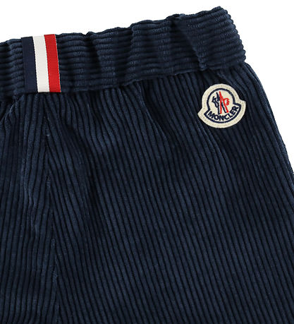 Moncler Fløjlsbukser - Navy