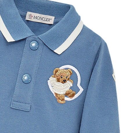 Moncler Polobluse - Blå