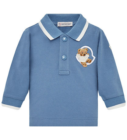 Moncler Polobluse - Blå