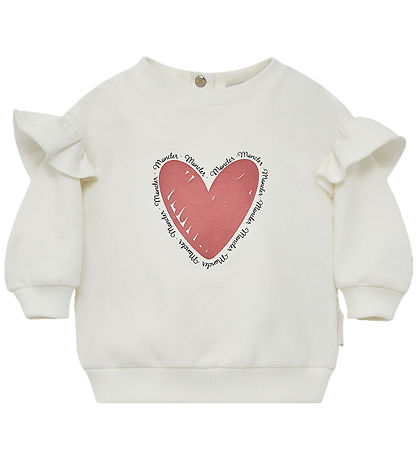 Moncler Sweatshirt - Natural m. Print