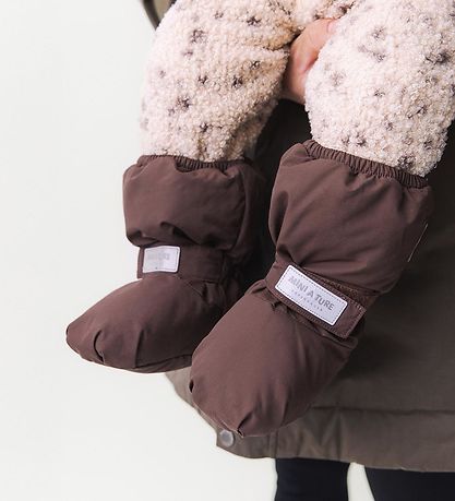 Mini A Ture Overtrækssko - MatWinn Fleece - Peppercorn Plum