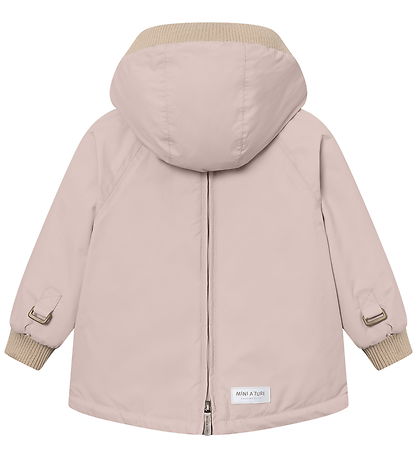 Mini A Ture Vinterjakke - MatBaby Wen Fleece Anorak - Cloudy Ros