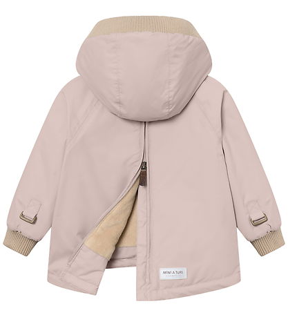 Mini A Ture Vinterjakke - MatBaby Wen Fleece Anorak - Cloudy Ros