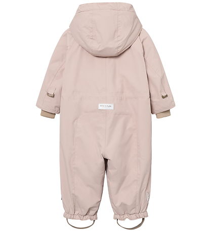 Mini A Ture Flyverdragt - MatWisti Fleece - Cloudy Rose