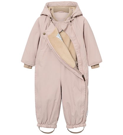 Mini A Ture Flyverdragt - MatWisti Fleece - Cloudy Rose