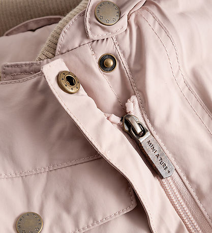 Mini A Ture Flyverdragt - MatWisti Fleece - Cloudy Rose