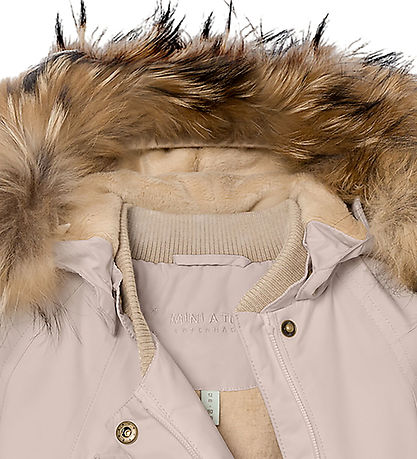 Mini A Ture Vinterjakke - MatWang Fleece/Fur - Cloudy Rose