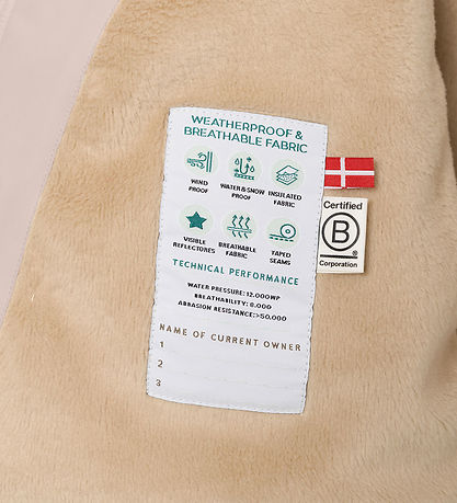 Mini A Ture Vinterjakke - MatWang Fleece/Fur - Cloudy Rose