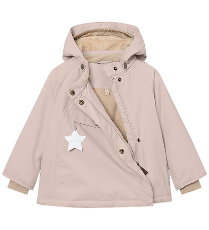 Mini A Ture Vinterjakke - MatWang Fleece - Cloudy Rose