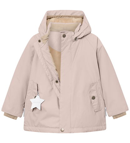 Mini A Ture Vinterjakke - MatWally Fleece - Cloudy Rose
