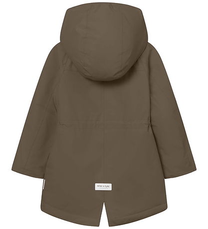Mini A Ture Vinterjakke - MatVikania Fleece - Tarmac Green