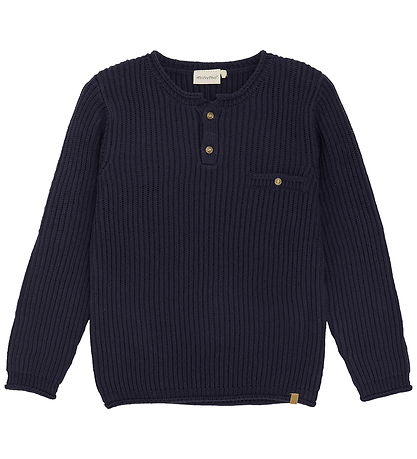Minymo Bluse - Strik -  Parisian Night