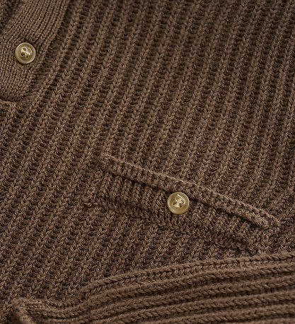 Minymo Bluse - Strik - Chocolate Chip