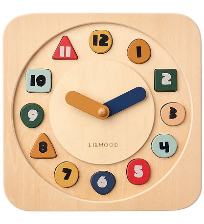 Liewood Aktivitetslegetøj - Karamo Moods & Time Activity Board -