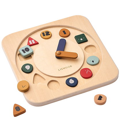 Liewood Aktivitetslegetøj - Karamo Moods & Time Activity Board -