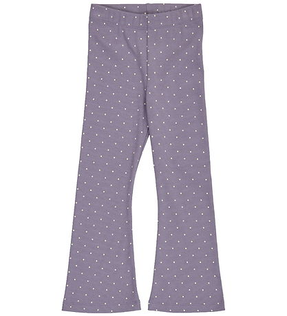 Müsli Bukser - Rib - Dot - Lilac Fog/Oak