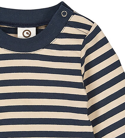Müsli Bluse - Stripe - Oak/Night Blue