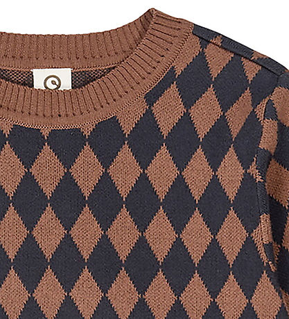 Müsli Bluse - Strik - Harlequin - Root