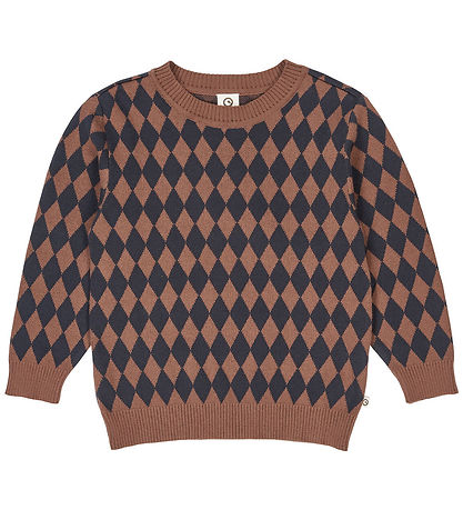 Müsli Bluse - Strik - Harlequin - Root